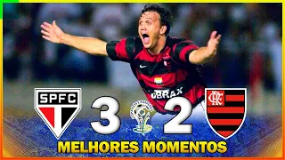 SÃO PAULO 3 x 2 FLAMENGO ● MELHORES MOMENTOS ● FINAL ● COPA DOS CAMPEÕES 2001 ● JOGO 02