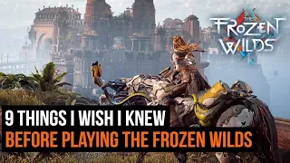 9 Things I Wish I Knew Before Playing Horizon Zero Dawn: The Frozen Wilds