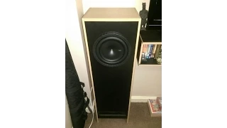 T-line Subwoofer Box Build and Demo!