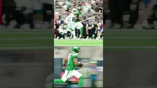 Garrett Wilson's Longest Career Catch Goes For TD