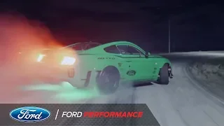 900 HP Mustang Cloverleaf Drift Unedited Single Take | Ford Performance