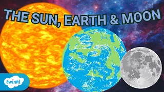 What Is the Relationship Between the Earth, Sun and Moon? | Earth, Sun and Moon for Kids