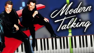 📀 Modern Talking - Brother Louie Piano Cover (Sheet Music + midi) Synthesia Tutorial