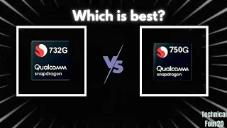 Qualcomm Snapdragon 732G vs  Snapdragon 750G - Which  is best? || An tu tu Benchmark & Specification