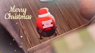 🍎Santa Apple Axolotl 🎄"Merry Christmas”🎄& Parotter Best Minecraft Animations