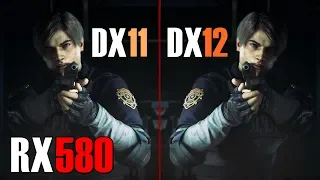 Resident Evil 2 | DX11 vs DX12 | Frame Rate Comparison | RX 580 8GB + Ryzen 5 2600