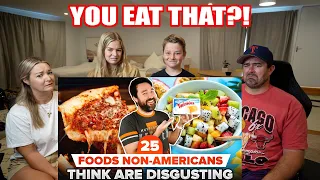 New Zealand Family React to 25 Foods Americans Love That Non Americans Think Are Disgusting!