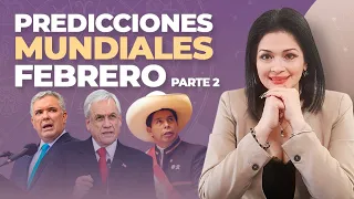 PREDICCIONES MUNDIALES MES DE FEBRERO PARTE 2 | KATIUSKA ROMERO