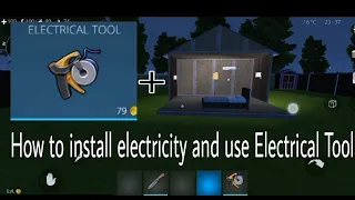 How to install electricity and use Electrical Tool: Ocean is Home 2