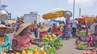 INSIDE GHANA'S CHEAP FOOD MARKET, AFRICA