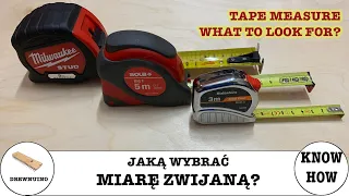 #115 Tape measures part I - parts & features