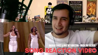 Mariah & Whitney - WHEN YOU BELIEVE (Live @ Oscars 1999) Reaction