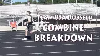 Team USA Bobsled Combine Breakdown