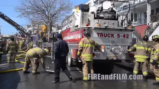 3+ Alarm Fire - Coal Twp., PA - 03/23/2015