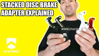 Stacked Disc brake adapter explained and review plus how to install/convert 29" bike