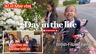 Daily life episode Uk| 1st of May vlog| another day another kulitan| British-Filipino Family