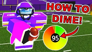 HOW TO QB IN FOOTBALL FUSION! (DIME TUTORIAL)