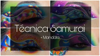 Tecnica Samurai II y Mandala |Maquillaje en Tendencia | Instagram