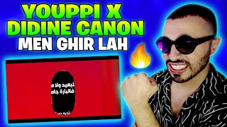 YOUPPI X Didine Canon 16 Officiel / MEN GHIR LAH Reaction Real Talk 🔥🔥🙏🏻