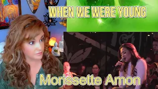 ~ First Reaction ~ Morissette Amon ~When we were young (Adele Cover) Fixed ( Incredible)