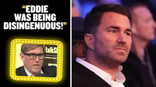 "EDDIE WAS BEING DISINGENUOUS!"👎 Simon Jordan SLAMS Eddie Hearn after he sticks up for Dillian Whyte