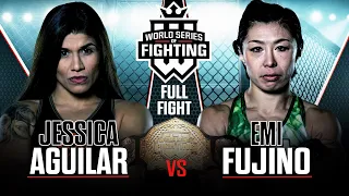 Jessica Aguilar vs Emi Fujino (Strawweight Title Bout) | WSOF 10, 2014