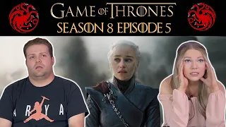 WATCHING Game of Thrones Season 8 Episode 5 | The Bells | FIRST TIME | REACTION