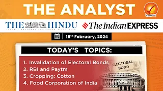 The Analyst | 18th February 2024 | Vajiram & Ravi | Daily Newspaper Analysis | Current Affairs Today