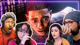 Gamers REACT to the END of Marvel's Spider-Man : Miles Morales | Gamers React