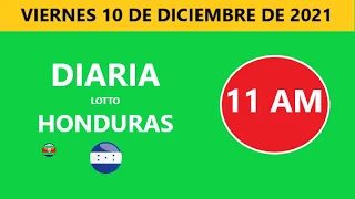 Diaria 11 am honduras loto costa rica La Nica hoy viernes 10 de diciembre de 2021 loto tiempos hoy