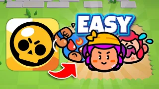 USING BRAWL STARS CHARACTERS ONLY | Squad Busters