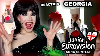 GEORGIA - Mariam Bigvava - I Believe (LIVE) | Junior Eurovision 2022 REACTION