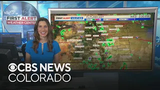 Denver weather: Cooler temps and showers and thunderstorms