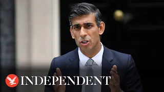 Watch again: Rishi Sunak makes statement on infected blood scandal after damning report released
