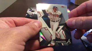 2018 Topps Finest Baseball Card Master Box Break - 2 autos and nice color