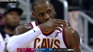 LeBron James Drops 57 Points And DESTROYS THE WIZARDS! 2017