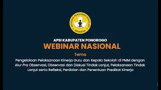 Webinar Nasional APSI Ponorogo 2024