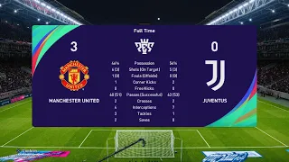 eFootball PES 2021 LITE Gameplay - Manchester United vs Juventus | 4K HDR 60 FPS | PS5 Gameplay.