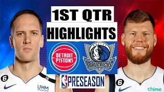 Detroit Pistons vs Dallas Mavericks   FULL GAME  1st QTR HIGHLIGHTS | 2022 NBA Regular Season