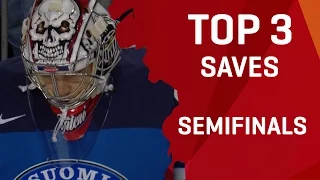 Top 3 Saves | Semifinals | #IIHFWorlds 2017