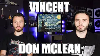 DON MCLEAN - VINCENT (1971) | FIRST TIME REACTION