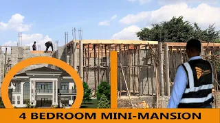 Building a 4 Bedroom Mini-Mansion in Uganda 2024