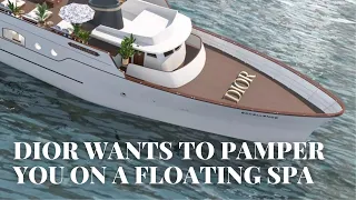 FLOATING SPA| Unveiling the DIOR SPA CRUISE on river Seine #luxurylife #dior #paris