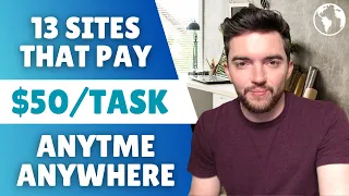 13 Legit Websites That Pay You Money 2024 ($50+ per Task)