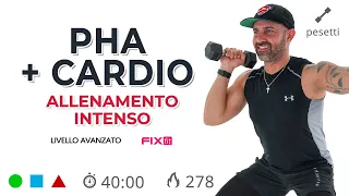 PHA + Cardio: Allenamento Total Body Con Cardio Avanzato