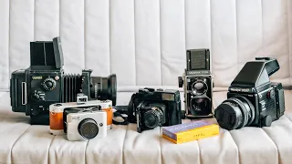 Fujifilm GS645 / Mamiya C220 / Mamiya RZ67 / Fujifilm GX680 / Belair X 6-12 - Medium Format Cameras