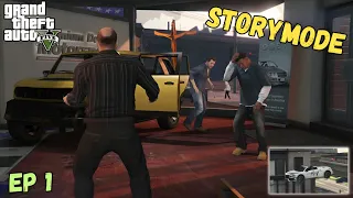 Stealing the car from Michael  | GTAV Storymode #1