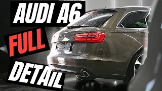 Detailing The Interior & Exterior Audi A6 - Car Detailing ASMR