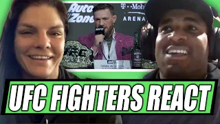 UFC Fighters React to Conor McGregor Trash Talk