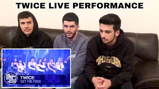FNF Reacting to TWICE: SET ME FREE - Live Performance | The Tonight Show Starring Jimmy Fallon